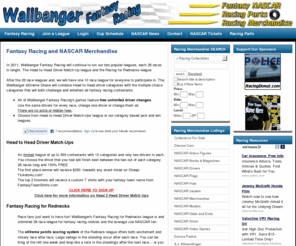 Fantasy Auto Racing Leagues on Comwallbanger Fantasy Racing Offers Free Fantasy Racing Leagues
