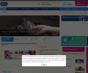 sadpals.co.uk: Animal Charity - Rescue Dogs, Cats, Pets, Horses - Prevent Cruelty - rspca.org.uk
The RSPCA is the leading UK animal welfare charity. We specialise in rescue, animal welfare and preventing animal cruelty.