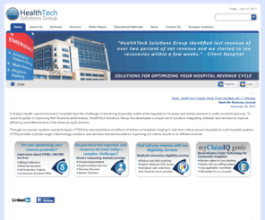 healthtechsolutionsgroup.com: Revenue Cycle - Software + Services = Solutions
Innovative Revenue Cycle Solutions for Hospitals