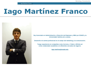iagomartinez.com: Iago Martínez Franco - Iago Martínez Franco
Iago Martínez Franco