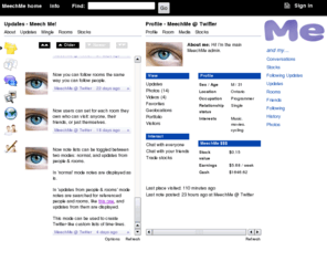 meechme.com: Visiting:
Meet, chat, share, and more with other readers of: 