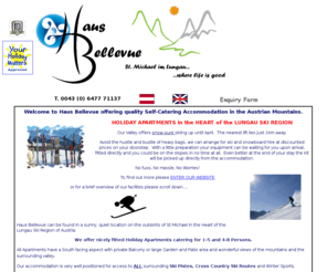 ski-holiday-austria.com: Ski Accommodation in the Austrian Mountains
Holiday Accommodation in the Lungau Valley.  Well positioned for access to Ski Pistes, Cross country tracks, Wintersports and Activities