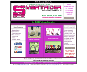 smartriderusa.net: SmartRider Canada
smartrider breakaway stirrup distributor Canada