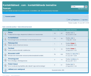 xn--kontaktltsed-ncba.com: Kontaktläätsed . com - kontaktläätsede teemaline foorum • Pealeht
