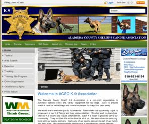 acsok9.org: Alameda County Sheriff K9
Alameda County Sheriff K9 Association