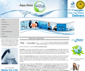 aquasheer.biz: Aqua Sheer :: Complete Water Solutions
Aqua Sheer Complete Water Solutions