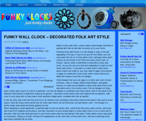 funkyclocks.net: Funky Clocks
Funky clocks for the home