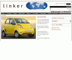 lnkr.net: l . i . n . k . e . r
linker connects you to interesting news, views, reviews in technology, sports, photography, cinema,