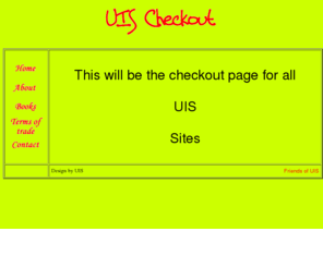 uissales.com: UISSALES.com Checkout for Upright Internet Services
Checkout for Upright Internet Services