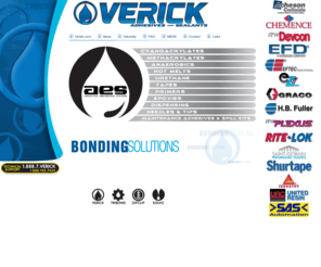 verickadhesives.com: :: Verick - Adhesives & Sealants ::
Verick Adhesives and Sealants: Verick Adhesives and Sealants: This website highlights a select group of engineering adhesives, glues,Ýsealants and tapes designed for use in a variety of adhesive applicationÝareas: fromÝtechnical product and adhesive charts to simply product selection regarding all Adhesives, Sealants, Superglues and Tapes for industrial and hobby builder's use.