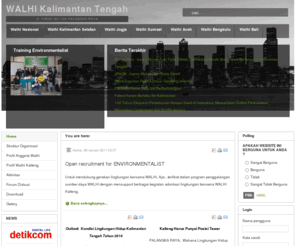 walhikalteng.org: Walhi Kalimantan Tengah
Joomla! - the dynamic portal engine and content management system