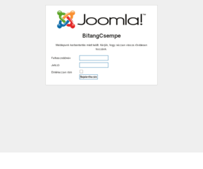 bitangcsempe.info: Köszöntjük weblapunkon
Joomla! - a dinamikus portálmotor és tartalomkezelő rendszer