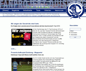 fanprojekt-duisburg.de: Fanprojekt Duisburg e.V. - Home
Fanprojekt Duisburg e.V. - Unterstützung von jugendlichen Fußballfans