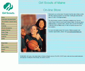 girlscoutshopmaine.org: Girl Scouts of Maine
Girl Scouts of Kennebec Council online shop featuring uniforms, badges, handbooks and other Girl Scout products and items