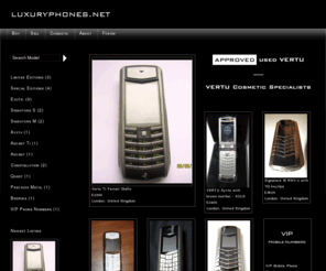 Phones online shopBuy sell used VERTU phones. Used VERTU cell phones ...