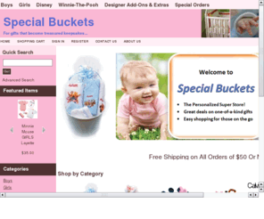 specialbucket.com: Special Buckets
Special Buckets.com - The Superstore for Personalized Gifts