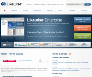 activedirectorylinux.org: Likewise Software: Join Linux, Unix and Mac to Active Directory
Likewise integrates Linux, Mac and Unix with Active Directory to authenticate users, control access, apply group policies, and provide single sign-on.