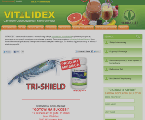 witalidex.net: Vitalidex - centrum odchudzania i kontroli wagi oferuje produkty na schudnięcie, suplementy odżywcze, programy oczyszczania organizmu oraz zdrowe przekąski
