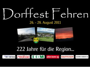 dorffestfehren.ch: Dorffest Fehren
