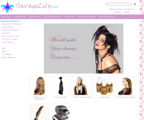 savagelily.com: Savage Lily Hair Extensions
Hair Extensions, Revolutionary Cinderella Hair Extensions. Pre-bonded remy hair extensions in natural and fibre hair