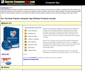 spector-computer-spy.com: Computer Spy
Spector-Computer-Spy.com features the award-winning Spector Computer Spy Software