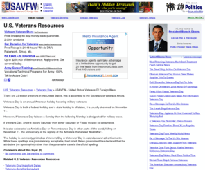 usavfw.com: U.S. Veterans Resources
U.S. Veterans Resources, Veterans Day USA Veterans Of Foreign Wars