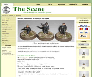 thesceneuk.com: The Scene,  - quality hand made terrain for gamers
The Scene :  - 15mm Figures Field of glory Buildings Unpainted Products Summer Green Desert Terrain Building Accessories Water craft the scene, terrain, 40k, wab, napoleonics, fog, whfb, scenery,