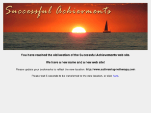 successfulachievements.com: Successful Achievements - Hypnotherapy and Complimentary Medical Hypnotism
