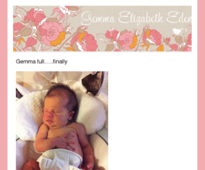 gemmaedens.com: Gemma Elizabeth Edens — Due June 1, 2011
Due June 1, 2011