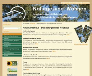 immobilien-zu-verkaufen.com: NaturKlimaHaus - Das naturgesunde Holzhaus
Naturklimahaus - das naturgesunde Holzhaus aus Mondholz (Mondphasenholz) und Lehmsteinen. Holzhäuser, Lehmsteine, Lehmputz, Gesundes Wohnen, Ökologisches Bauen, Biologisches Bauen, Ökohaus.