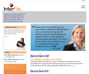 interfix.biz: InterFix - Medical Integration
medicial information integration, medical transcription integration, medical knowledgebase