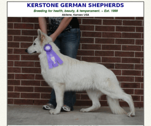 Kerstoneshepherds Net Kerstone German Shepherds White Sable