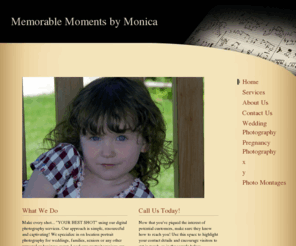 solocross.com: Memorable Moments by Monica - Home
Memorable Moments by Monica