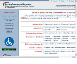 accescowansville.com: Accès Cowansville.com
Association de Personnes Handicapés Physiques de Cowansville et Région