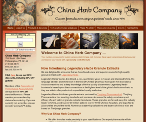 chinaherbco.com: China Herb Company: Chinese Herbal Medicine in Philadelphia - Home
