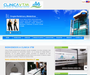 clinicavtm.com: CLINICA VTM :: Su salud es nuestro éxito :: artroscopia guayaquil, artroscopia de rodilla, meniscos...
Clínica VTM :: Tomografía Axial Computada, Rayos X, Especialidades Odontológicas, Medicina Interna, Terapia Intensiva, Neonatología, Electrocardiografía, Holter de Presión, Holter de Arritmia, Espirometría, Endoscopía, Terapia Respiratoria, Biopsias, Ecografía.