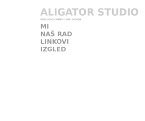 aligator.hr: Aligator Studio - web development and design
Aligator Studio - web development and design