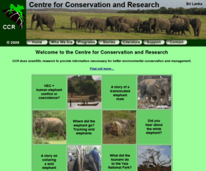 ccrsl.org: CCR = Centre for Conservation and Research
