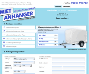 miet-anhaenger.net: Ihre Anhängervermietung in Schongau, Peiting, Altenstadt und Landsberg
