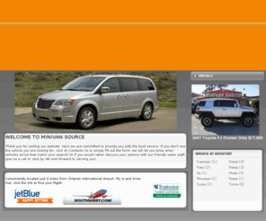 minivan-source.com: Welcome - Minivan Source.
Minivan Source.