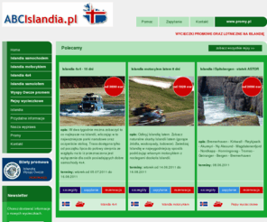 abcislandia.pl: TURYSTYKA NA ISLANDIĘ :: Islandia :: wycieczki promowe i lotnicze na Islandię, pakiety turystyczne, informacja, zakwaterowanie i noclegi
wycieczki promowe i lotnicze na Islandię, pakiety turystyczne, informacja, zakwaterowanie i noclegi :: Islandia