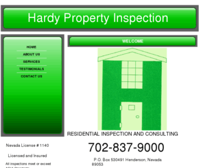 inspectorhardy.com: Home
Professional Service