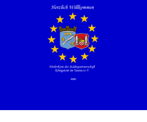 le-cannet.de: Förderkreis der Städtepartnerschaft Königstein im Taunus eV
Förderkreis der Städtepartnerschaft zwischen Königstein im Taunus und Le Cannet-Rocheville (Côte d'Azur) / Vereinsprojekte,  Informationen über die Regionen der beiden Städte sowie Aufgaben und Ziele des Förderkreises.