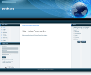 ppcb.org: Pakistan Press Club Belgium
Joomla! - the dynamic portal engine and content management system