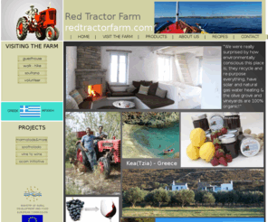 redtractorfarm.com: Red Tractor Farm in Kea Greece
 Hotel and gourmet food in Kea, Greece |  Red Tractor Farm 