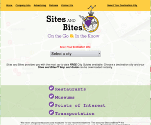 sitesandbites.com: Sites and Bites | Maps
