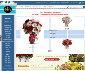 fortpayneflorist.com: Fort Payne Florists - Flowers Fort Payne AL - Traci's
Traci's, your local Fort Payne florist, sends fresh flowers throughout the Fort Payne, AL area. Traci's offers same-day flower delivery on all arrangements.