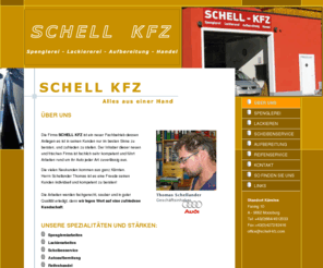 schell-kfz.com: Schell KFZ ist ihr Parnter wenn es um Spenglerarbeiten, Lackierarbeiten, Reifenservice und Autoaufbereitung in Kärnten geht. Kompetente Parnter und Namhafte Firmen helfen uns ihren Wagen wieder instand zu setzen.
Schell_Kfz Ihre Werkstatt zwischen Klagenfurt und Feldkirchen nähe Moosburg, KFZ Lackiererei, Karosserie, Spenglerei, Unfallreparatur und Beschriftungen. 24 Stunden Abschleppdienst, Pannendienst Leihwagen