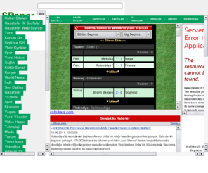 sdspor.com: sondakika skor son dakika spor www.sdspor.com maç sonucu goller gol gool  futbol fenerbahçe galatasaray beşiktaş trabzonspor konyaspor sivasspor basketbol
sondakika haberlerini en kısa zamanda bulabilmeniz için tüm son dakika haber sitelerini biraraya getirdik, ayrıca gazete radyo televizyon ve dergi sitelerininde linkerini ekleyerek haber adına ne aradıysanız bulmanızı sağlamaya çalıştık haber adına ne arıyorsanız size sdhaber yardımcı olacaktır.