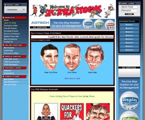 sportcartoons.co.uk: Best sport caricatures website ever !
This cartoons website will have you laughing with sport caricatures and celebrity caricatures from past and present like you've never seen them before